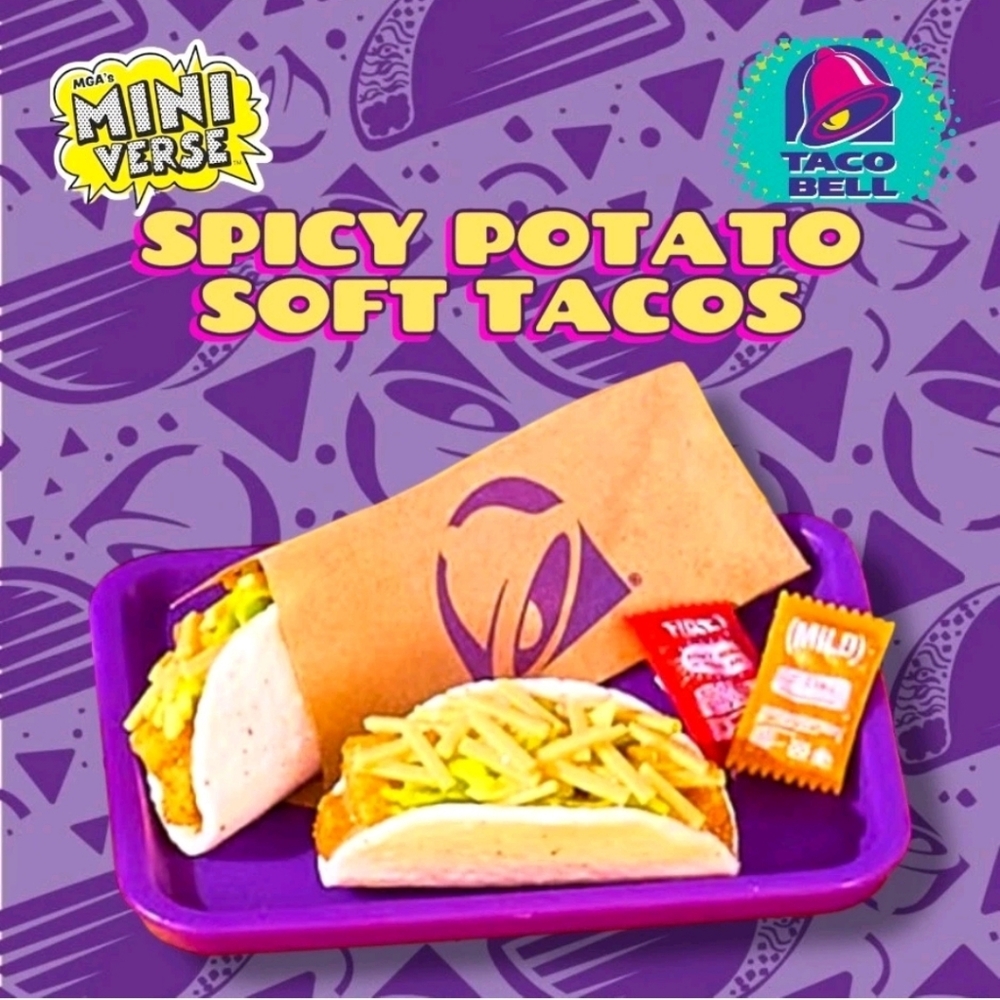 Miniverse Make It Mini Taco Bell Spicy Potato Soft Taco